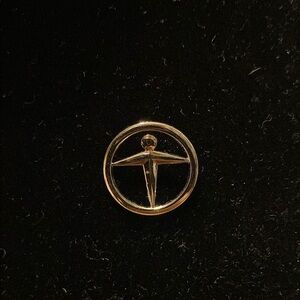 Silver 925 tie tac Tiffany & Co manpower sterling
